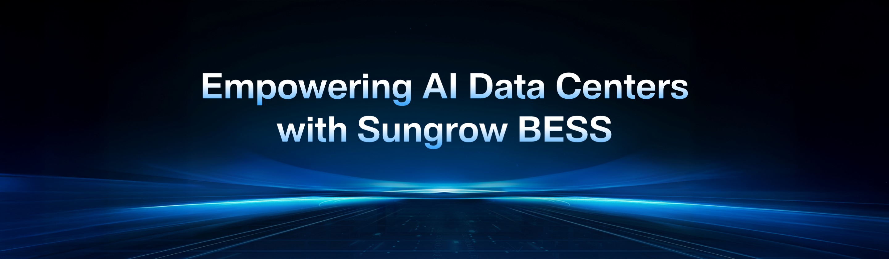 Empowering AI data centers