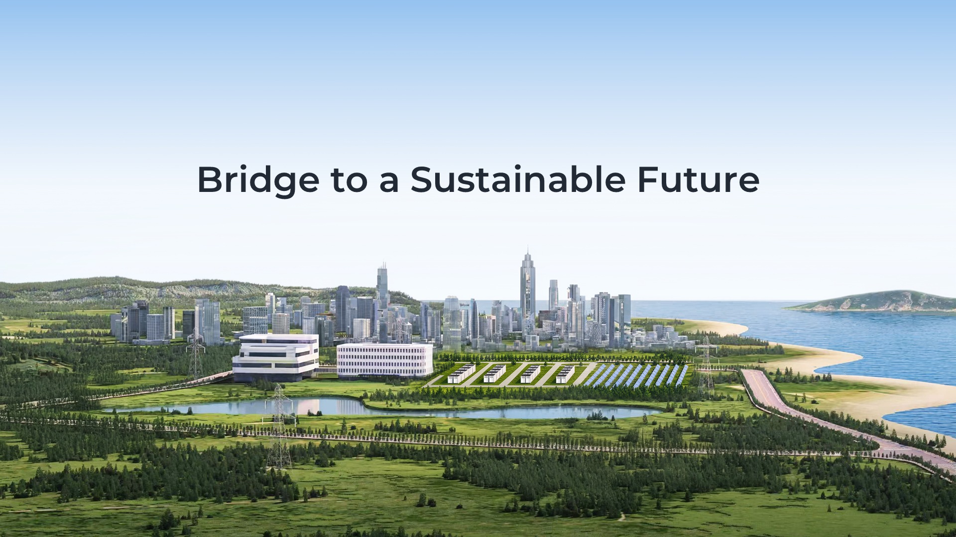 Bridge to a Sustainable Future — final presentation landscape